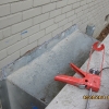 Water stopped by Silicone Caulk