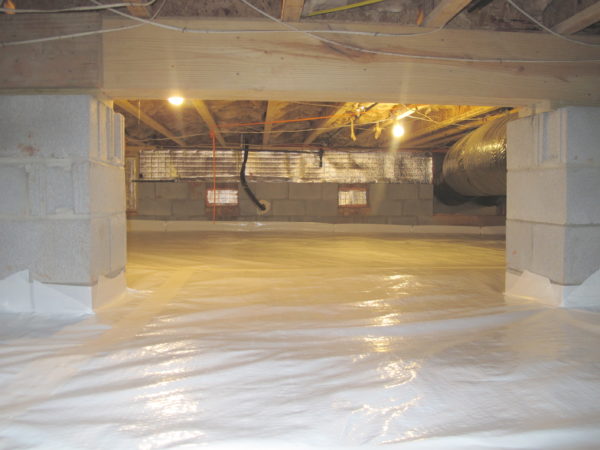 Sealed Vapor Barrier